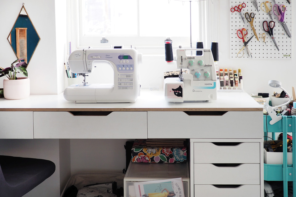 Overlocker and Sewing machine